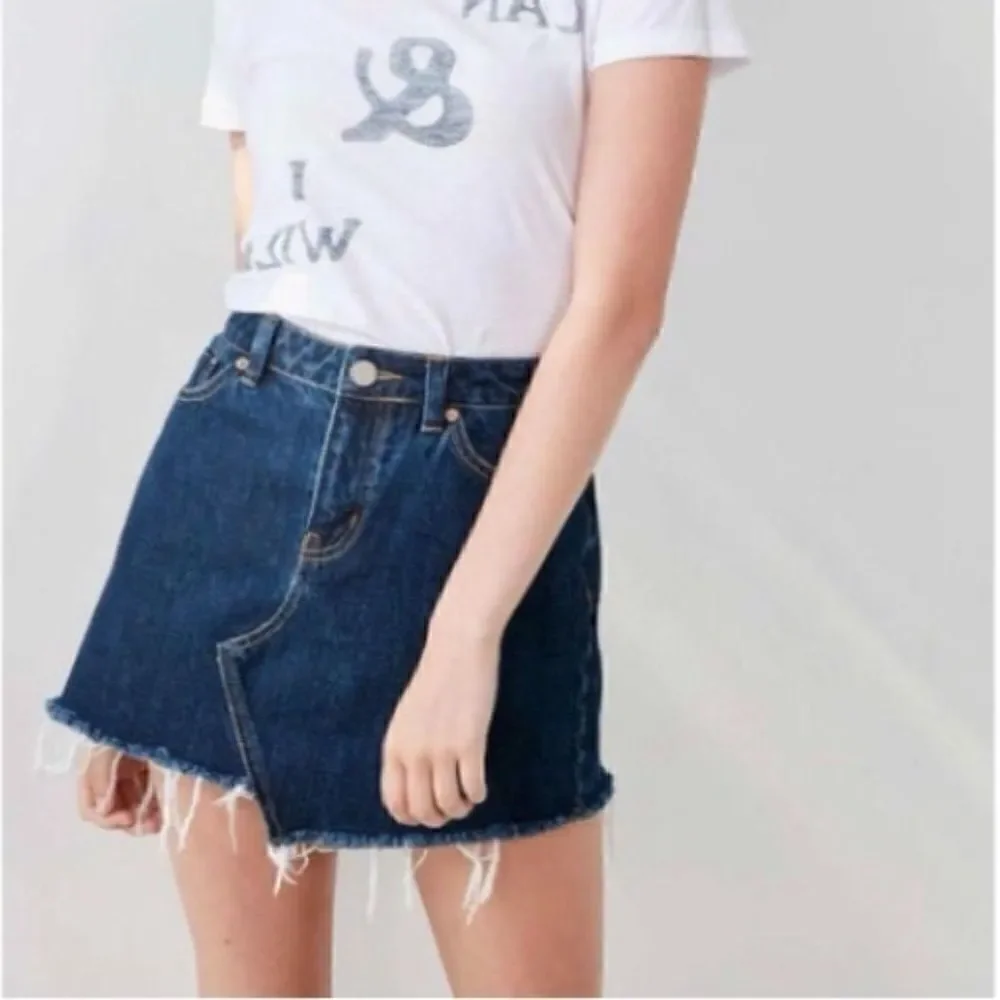 Urban Outfitters BDG Blue Pelmet Mini Skirt Small